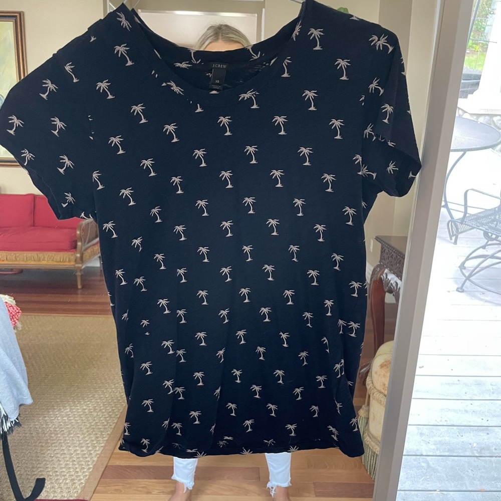 JCrew Palm Tree Tshirt